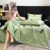 Double-piece and Feather Embroidered Summer Quilt Single Piece Tensile Soft and Comfortable Adult Air Conditioning Quilt