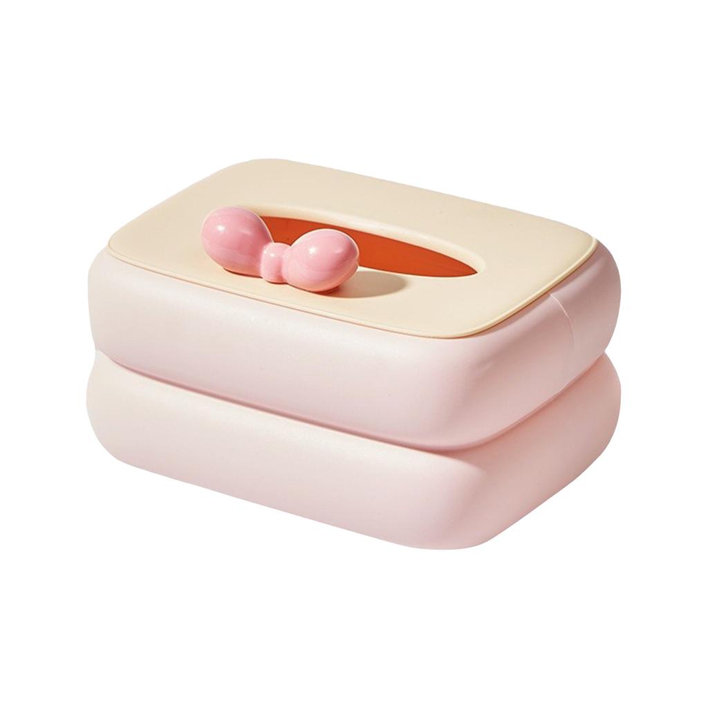 Конфетный цвет Чехол для салфеток Держатель для салфеток Диспенсер Пластиковый органайзер для салфеток для тумбочек Спален Офиса