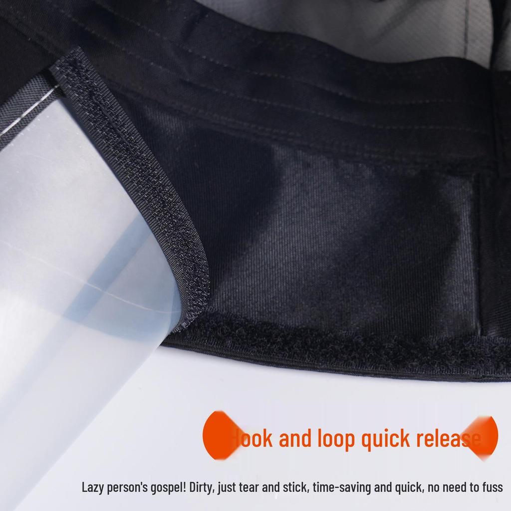 Защитный экран для лица от брызг масла и дыма для готовки