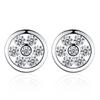Fashion Dream Rotating Stud Earrings, Female Eternal Elegance Round Stud Earrings, Female