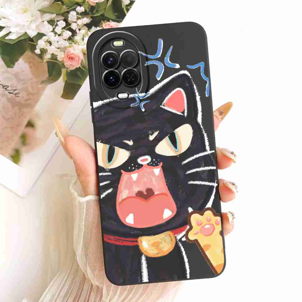 For Huawei nova 15 5G PSN-AL00 Case Cute Panda Rabbit Silicone Full Protcetion Cover For Huawei nova15 Nova 15 6.7" Bumper Shell
