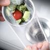 100 шт. одноразовые сетчатые мешки для раковины, кухонные канализационные стоки, дренажное отверстие, антиблокирующий мешок для мусора, сетчатые фильтры для очистки бассейна
