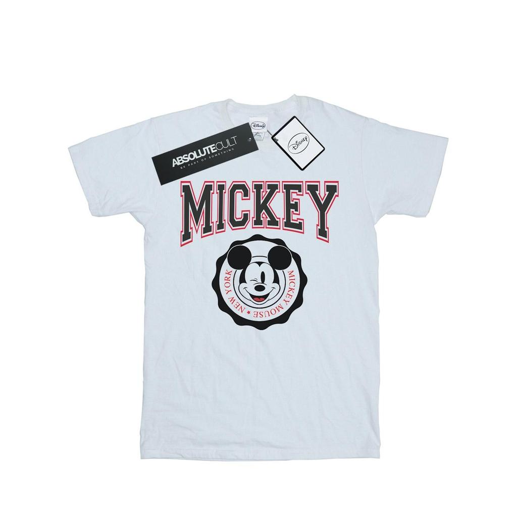 Disney Mens Mickey Mouse New York Seal T-Shirt