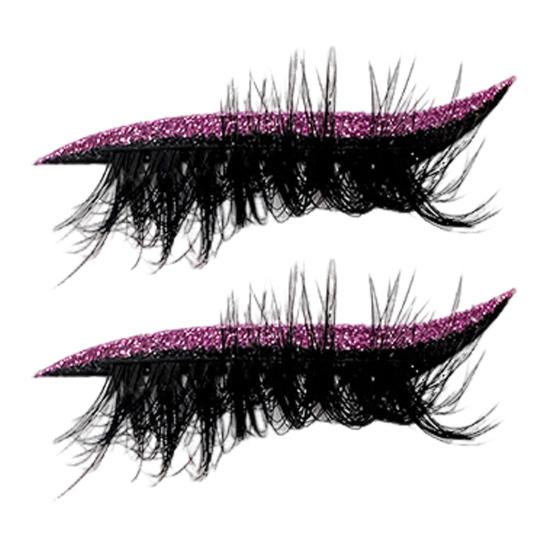 1 пара ленивых теней для век, патч для ресниц, водостойкие тени для век, наклейки для макияжа ресниц, многоразовые наклейки для макияжа глаз с накладными ресницами, тени