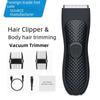 Waterproof Electric Body Hair Trimmer: Painless Shaver for Women's Armpits, Legs, and Bikini Area