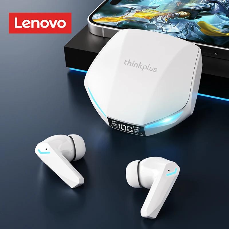 Оригинальные беспроводные наушники Lenovo XT53, обновленные наушники Bluetooth 5.4, игровая гарнитура с низкой задержкой и шумоподавлением, светодиодные наушники-вкладыши, новые