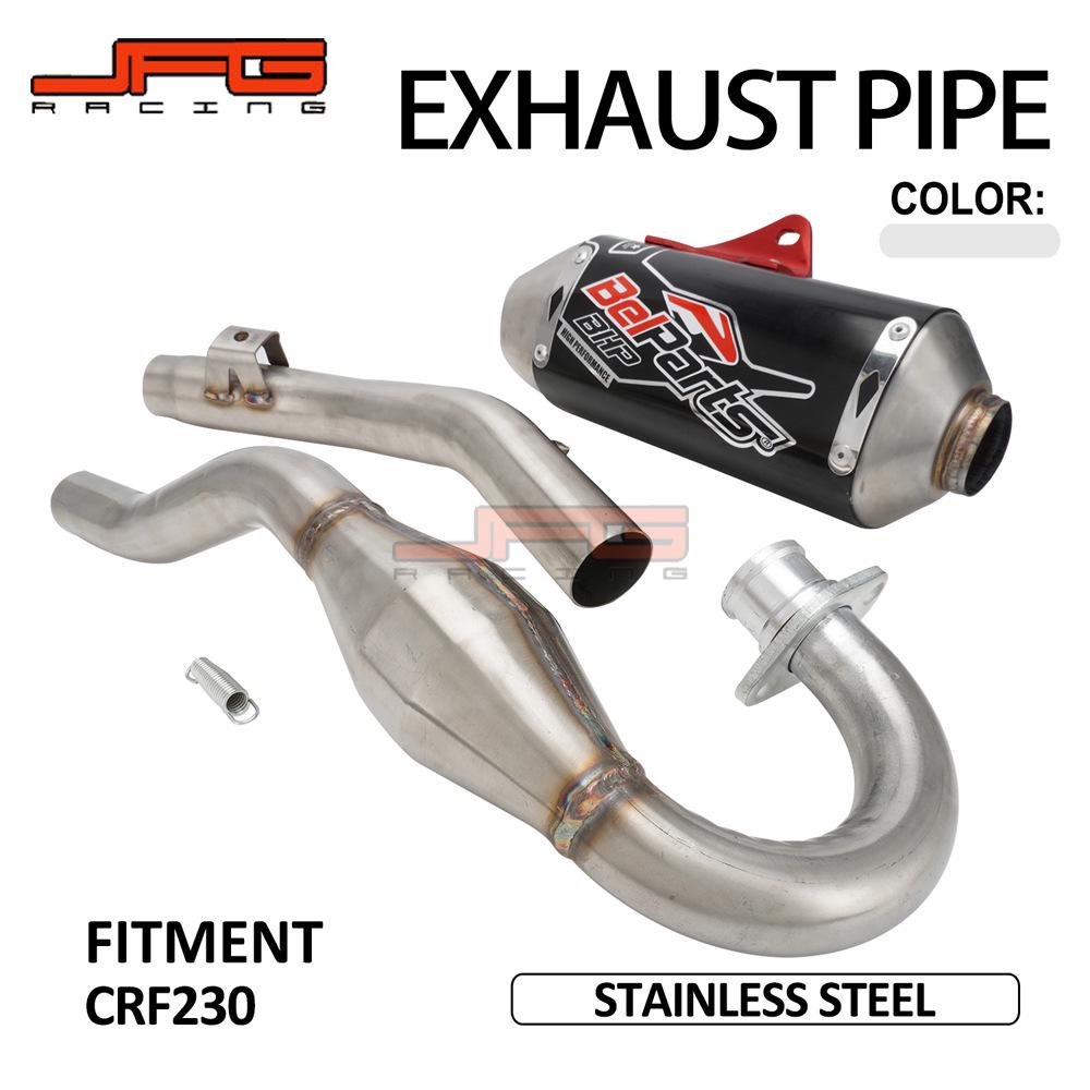 CRF230/150F 03-17 Выхлопная труба мотоцикла для бездорожья, хвостовая часть