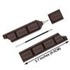Maydahui Stylish Ballpoint Set of Black Cute and Creative Gel Ballpoint Perfect for and Gift Ideas Chocolate-Shaped Pens, 10, 0.5mm Ink, Pens, School,