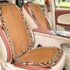 Flower Car Seat Decoration Comfortable Plush Seat Cushion  Lumbar Support