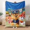 1Pc Paw Patrol Sky Rescue Blanket For Couch Bed Plush Cozy Fuzzy Blanket Super Soft Warm Blankets For Fall And Winter 091838