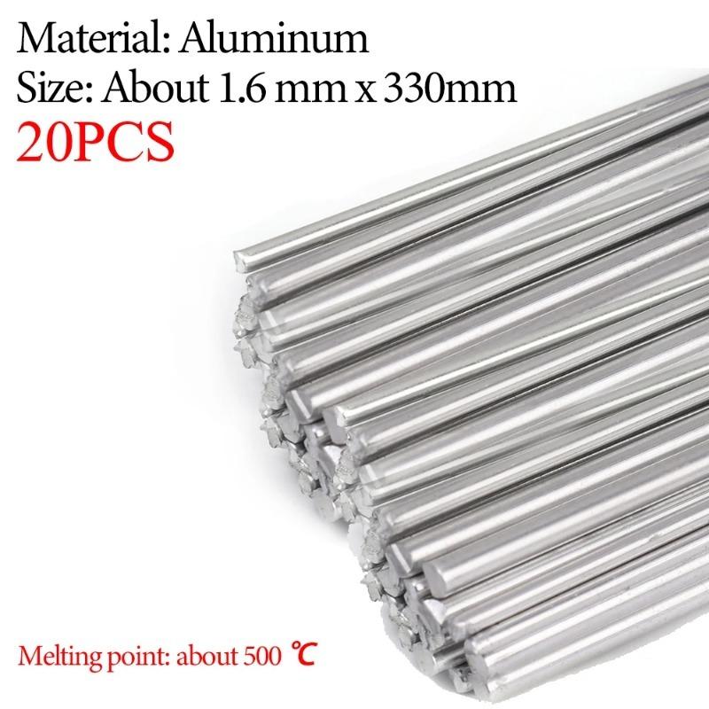 Низкотемпературная легкоплавкая сварочная проволока 1,6/2,0 мм, универсальная проволока с алюминиевой сердцевиной из нержавеющей стали, без припоя, сварочная проволока