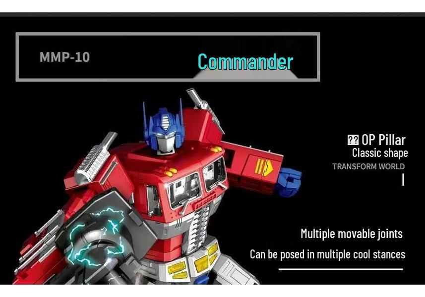 XP-10 Commander Yuan Yuexing MMP-10 Giant Sky Pillar Transforming Truck Toy