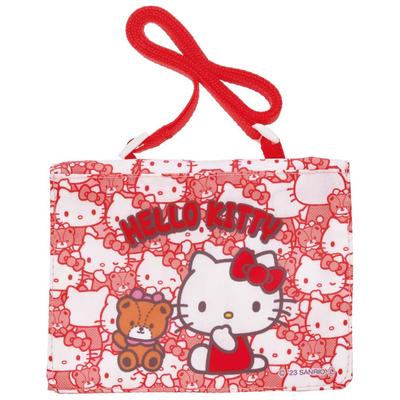 Сумка-кошелек на каждый день с плечевым ремнем 2WAY Hello Kitty Back и Back Sanrio Высота 11 x Ширина 14 x Глубина 3 см ODKP2-A