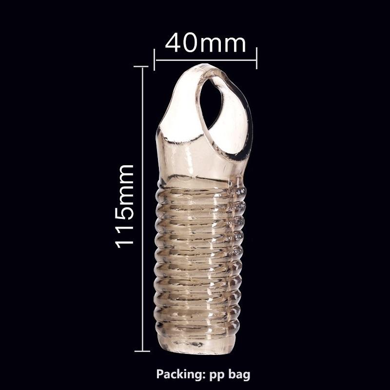 Рукав для пениса, петля для задержки пениса, секс-игрушки для мужчин, кольца для пениса с задержкой, эротические товары, фаллоимитатор с эякуляцией, игрушки для взрослых 18+