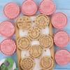 8pcs Cartoon Christmas Biscuits Molds Set Easy Using Cake Decor Baking Mold For Biscuits Making