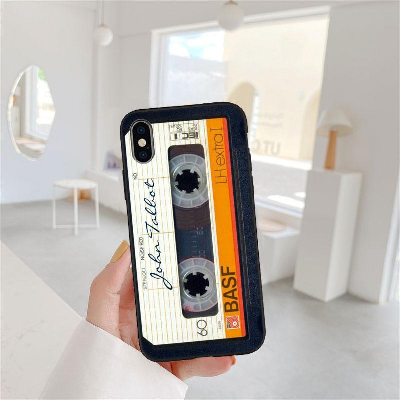 CJ26 Cassette Vintage Tape Soft Shell Phone Case for Xiaomi Xiaomi Poco M4 M5 M6 M7 X3 X6 X7 F8 Ultra Pro GT NFC