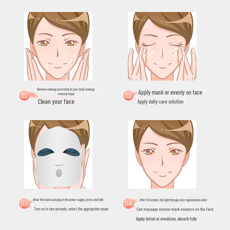 K·SKIN LED Photon Facial Mask