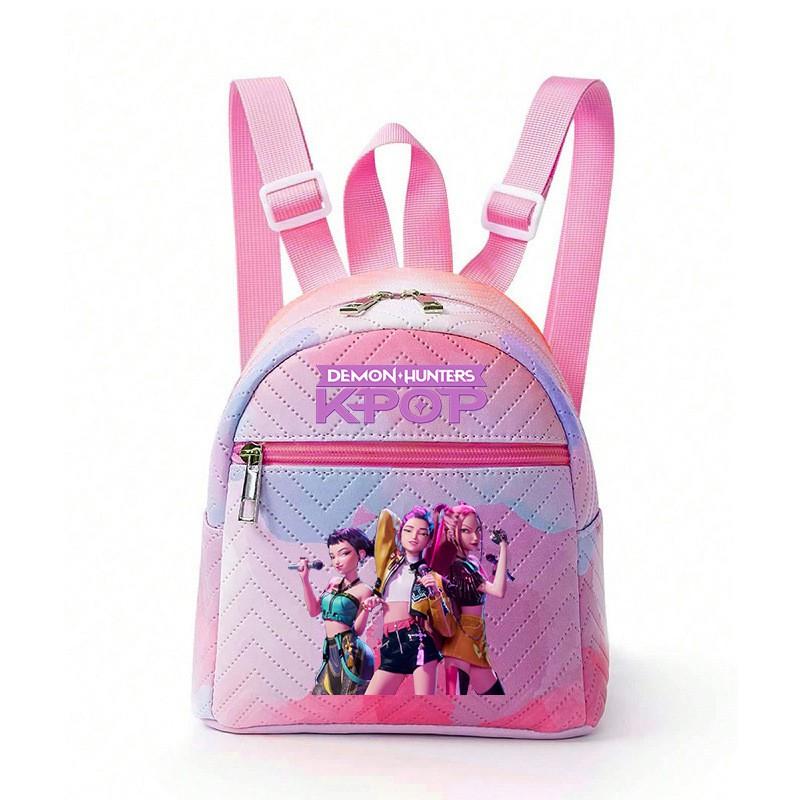 Girls Lightweight School Backpack Candy Color Minimalist Campus Bag Teenagers Daily Use 20L Capacity