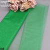 New 5/10m Tulle Wedding Organza Roll Sheer Crystal Organza Fabric for Wedding Decoration Mariage Yarn Birthday Event Party Suppl