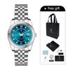Gohuos 8804 Classic Men's Quartz Wristwatch and Accessories Stainless Steel Strap Waterproof Luminous Business Clock Daily Watch