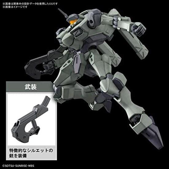 BANDAI SPIRITS HG Mobile Suit Gundam Witch from Mercury Wurt 1 144 Scale Pre-colored Plastic Model Gray