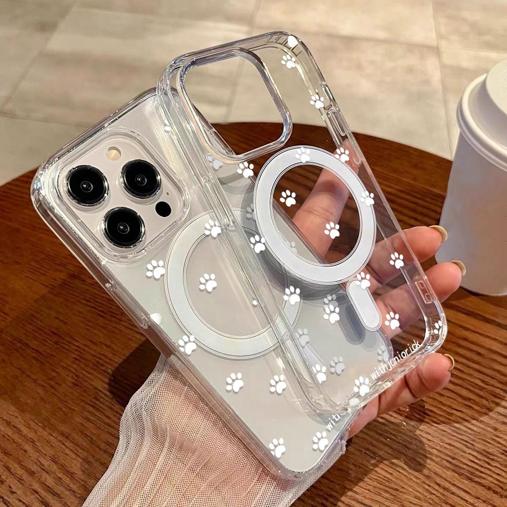 Магнитный чехол для телефона для iPhone 12 14 16 17 Pro 17 16 15 14 13 12 Pro Max 12 13 14 15 16 Высококачественный противоударный чехол Полная защита Милый стиль