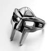 Винтажная гот-маска Mf Doom, регулируемое шарнирное кольцо для мужчин, гладиатор, панк, египетский фараон, мужское открытое кольцо, ювелирные изделия