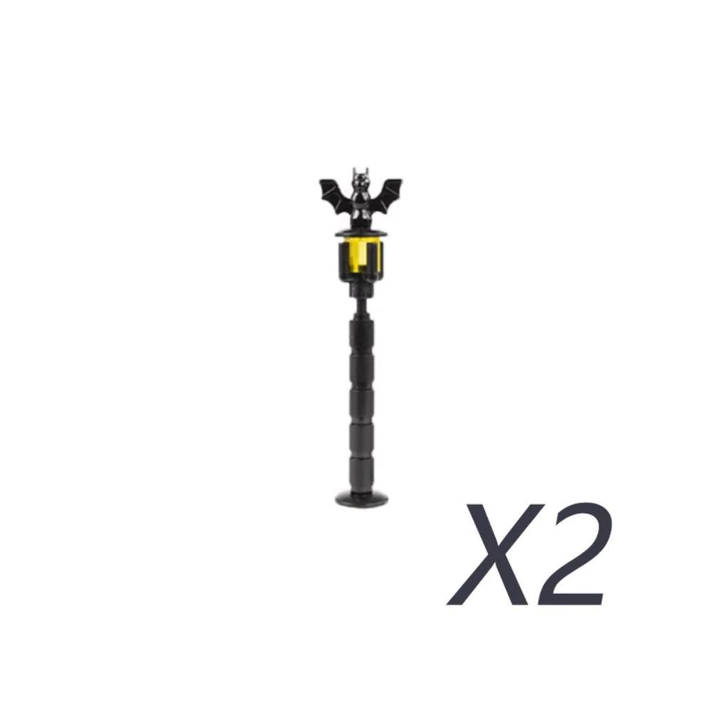 City Street Series Building Blocks Accessories Rail Transit Train Signal Light Railings Brick Toilet Flower Bed Phone Box Toy