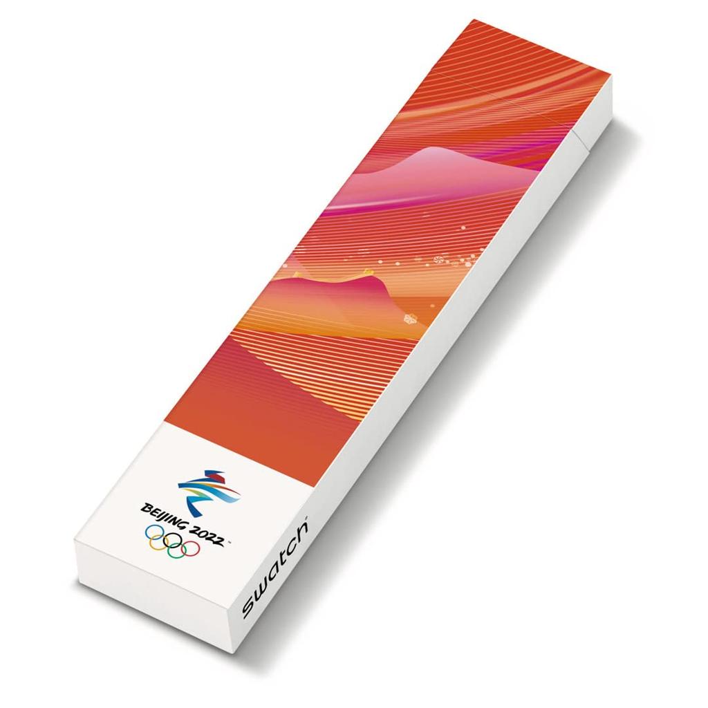 Swatch Gent SO28Z105 Красные наручные часы