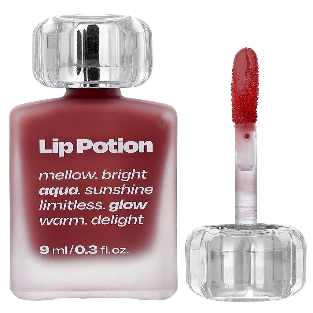 alternativestereo, Lip Potion Aqua Glow, No. 3 Sugar Rose, 9ml (0.3 fl oz)