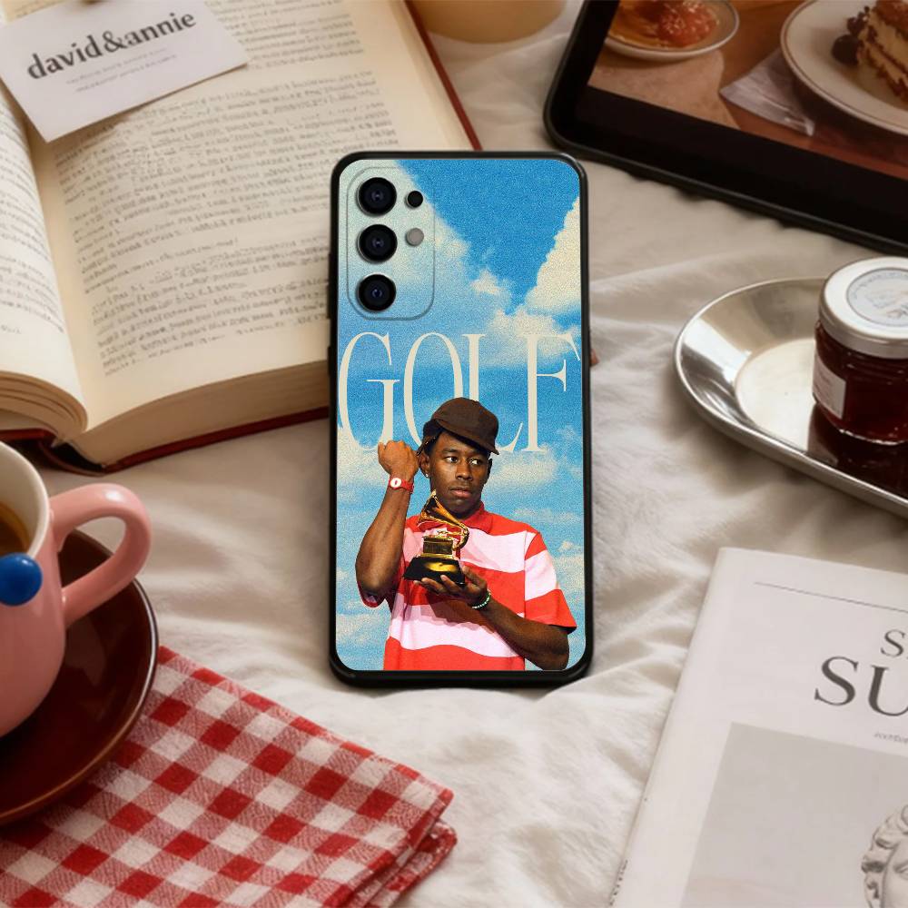 T-Tyler the C-Creator American Rapper Phone Case For Samsung S 25,24,23,22,30,21,10,9,Ultra,Plus,Lite,FE,4,5 G Soft Black Case