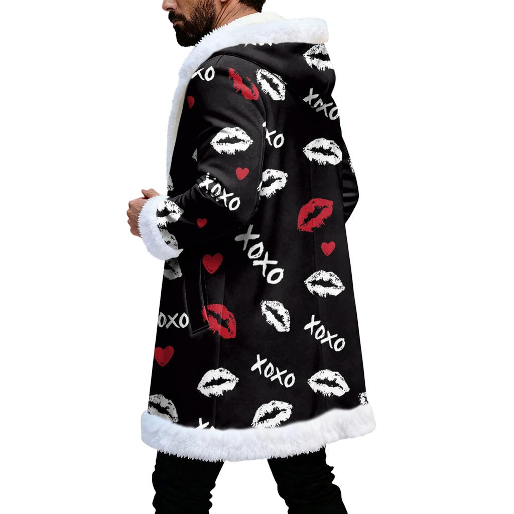 Унисекс кардиган с капюшоном и карманами, теплая верхняя одежда