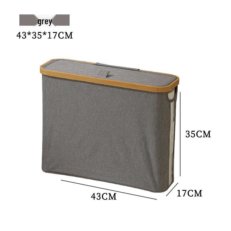 Складная водонепроницаемая корзина для хранения туалетной бумаги для ванной с крышкой