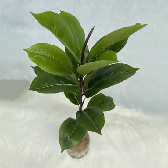 1 шт. искусственный лист экологически чистый для вечеринки яркий цвет реквизит для фотографии искусственный лист специальный фантастический неувядаемый