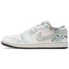Air Jordan 1 Устойчивые к истиранию Устойчивые к истиранию Низкие винтажные баскетбольные кроссовки Женские Лазурный 553560-044(Team24-S-BOX)