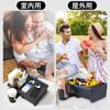 OBEST Newly Developed Car Storage Large Adjustable Telescopic Storage Box with 2 Drink Cup Easy for Driver and Passenger Seats Multi-Functional Case,
