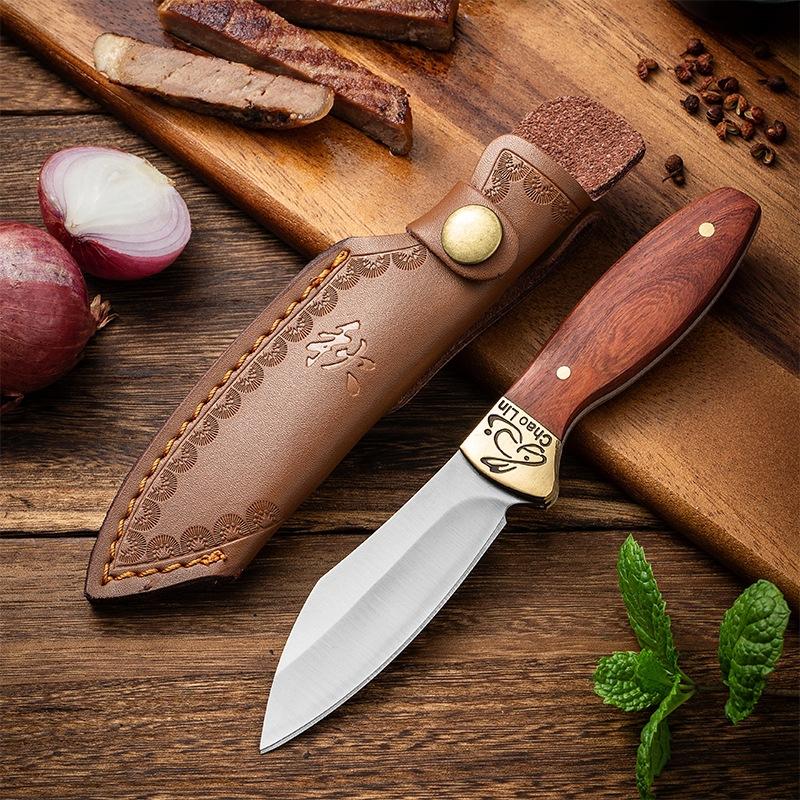 Kitchen Knife Household Hand-forged Super Fast Sharp Meat Cutting Small Kitchen Knife Outdoor Knife Stainless Steel
