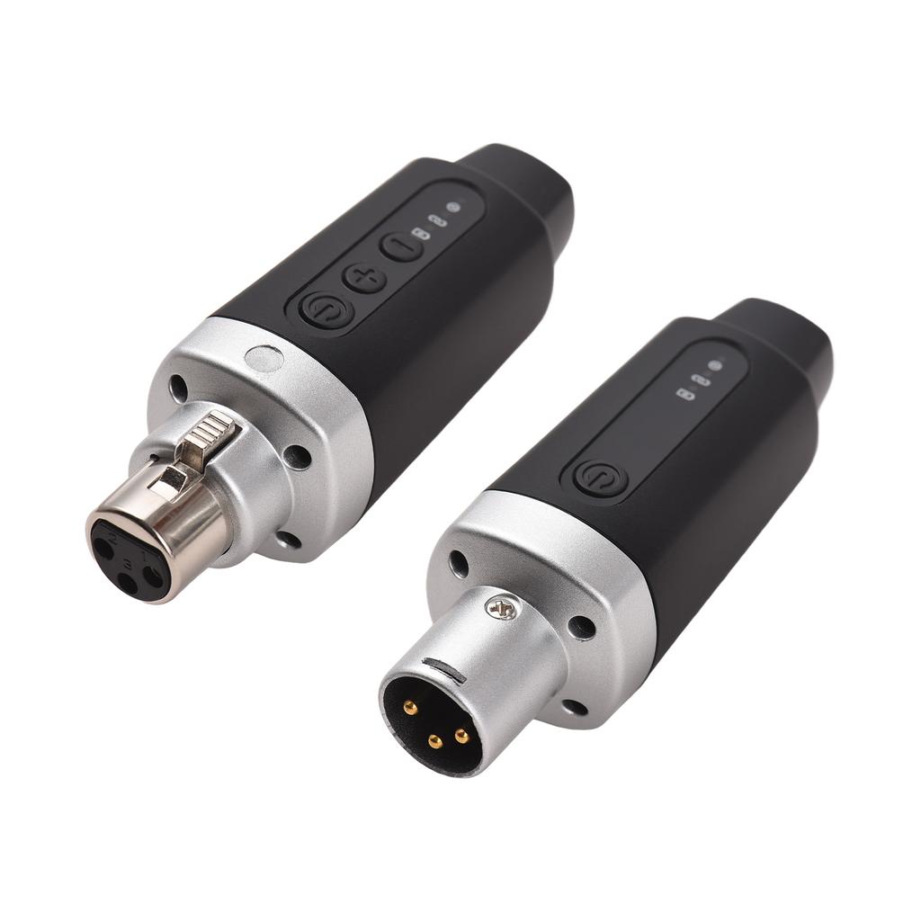 Микрофон беспроводной XLR передатчик и приемник беспроводная микрофонная система для аудиомикшера электрический