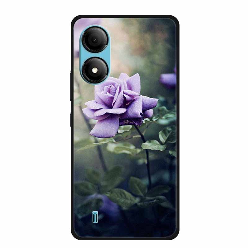 Чехол для телефона ZTE Blade A33S Задняя крышка Чехол A 33 s A33 s Coque Ударопрочный Черный Силикон Мягкий Funda Для Blade A33S Чехол A 33s