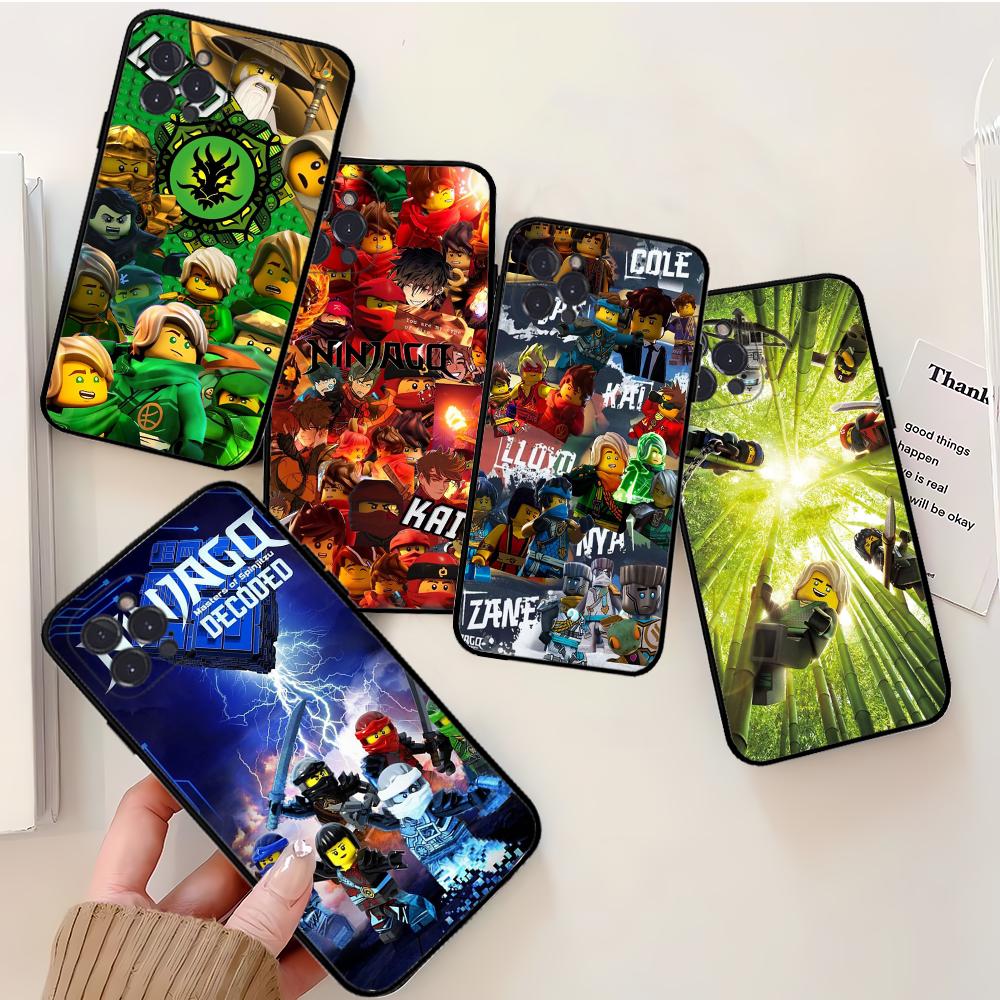 Чехол для телефона Аниме N-NinjagoS Для IPhone 16 15 14 11 12 13 Mini Pro XS Max Чехол 6 7 8 Plus X Funda Shell