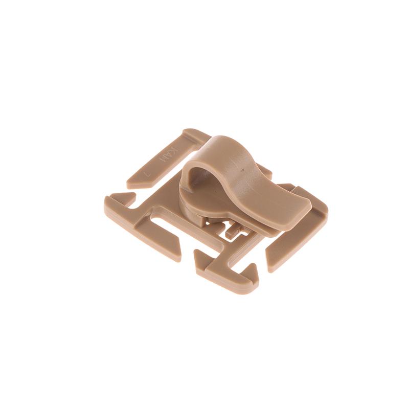 1 шт. зажим для трубки для питья, фиксированное снаряжение, зажим для шланга водопроводной трубы, тактическая пряжка для рюкзака Molle, аксессуары для походов и питьевых пузырей