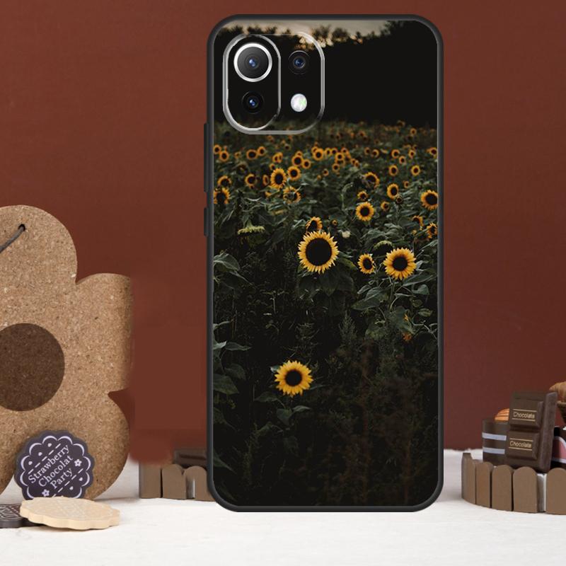 Sunny Sunflower Case For Xiaomi 15T 14T 13T 14 15 Ultra 17 Pro Max POCO F8 Ultra F5 F6 F7 X5 X6 X7 Pro Cover