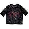 Slayer Womens/Ladies Scratchy Logo Mesh Crop Top