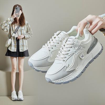 Новые папины кроссовки Студенческие спортивные кроссовки для бега Повседневные кроссовки на толстой подошве, увеличивающие рост