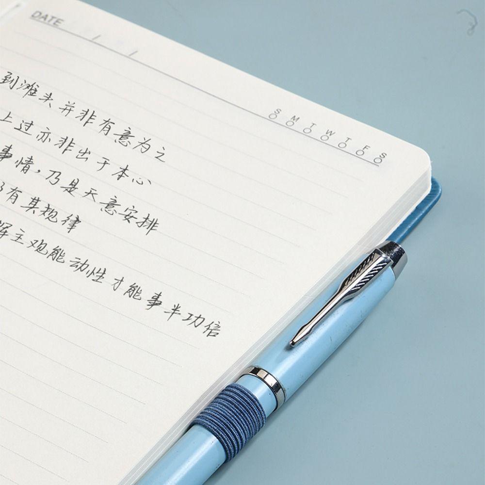 С эластичным ремешком блокнот для записей из искусственной кожи деловой блокнот формата А5 карманный блокнот школьные принадлежности