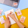 Cute Sticky Notes, 6 Pack Cartoon Self-Stick Notes Cute Animal Memo Pads Cute Post It Notes Students Home Office Gifts Tab Supplies 270 Sheets