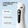 New Electric Dental Flusher Portable Dental Wash Smart Oral Dental Cleaner Pulse Water Dental Floss