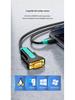 Последовательный кабель USB - RS232, разъем USB - DB9 для отладки COM-порта кассового аппарата/принтера