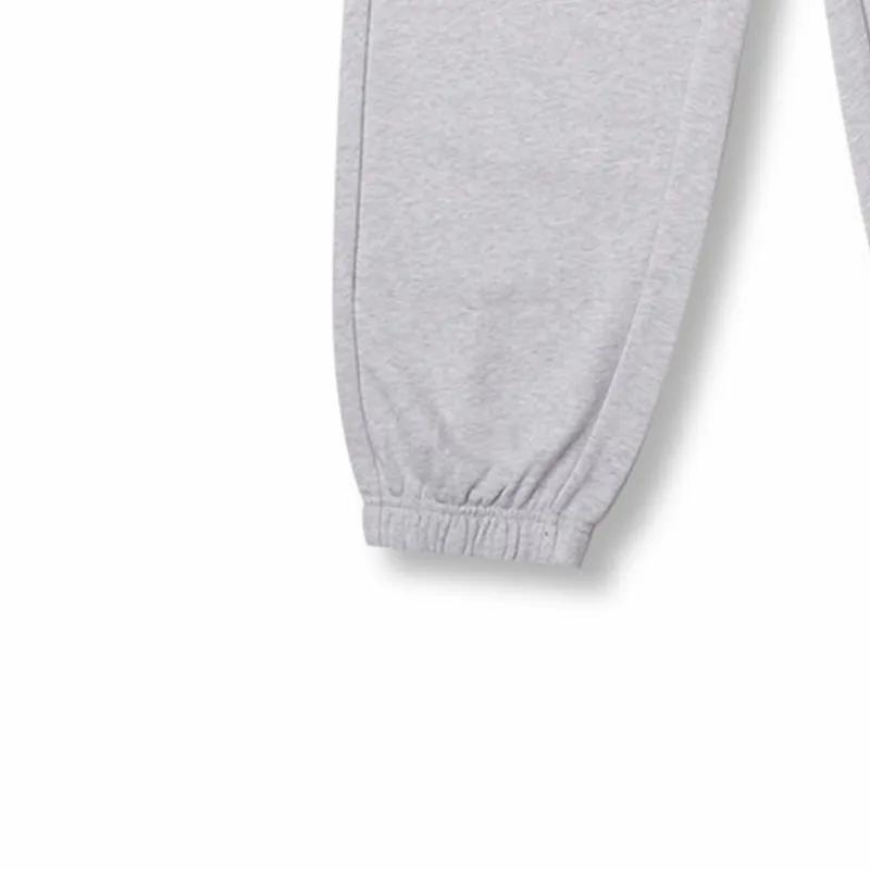 Converse Knitted Sweatpants Unisex Light Gray Moderate Cuffed Pants (Unisex) Knitted Sweatpants 10026174 A01