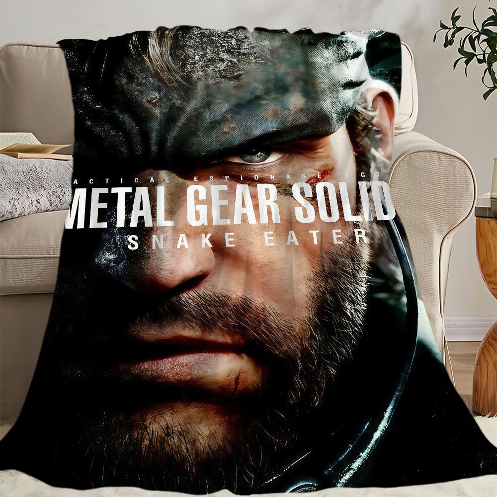 M-Металл G-Снаряжение S-Твердый Delta Snake Eater Фланелевый теплый комфорт мягкий плюшевый плед Для пикника Кровати Диваны Дома И Спальни